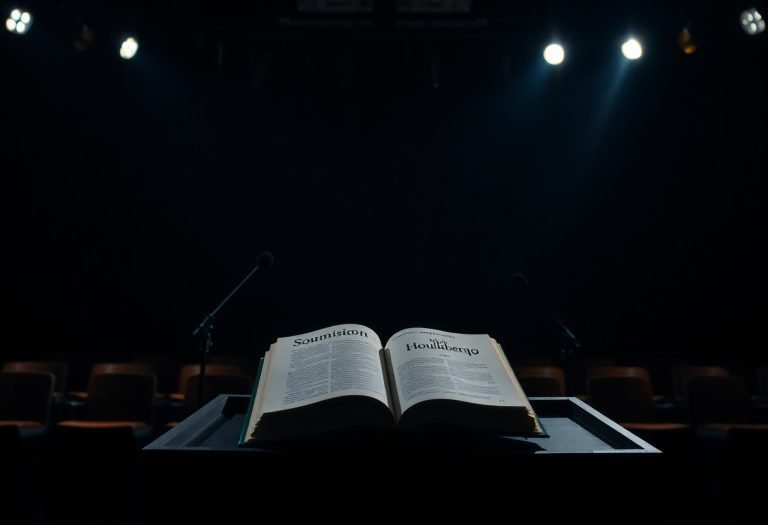 ‘Soumission’ de Michel Houellebecq – Une dystopie qui interroge les limites de la parole