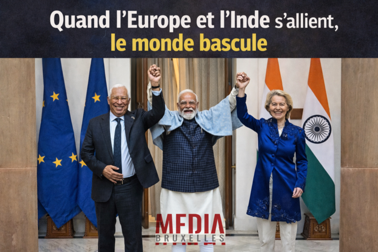 Isaac Hammouch Quand l’Europe et l’Inde s’allient, le monde bascule