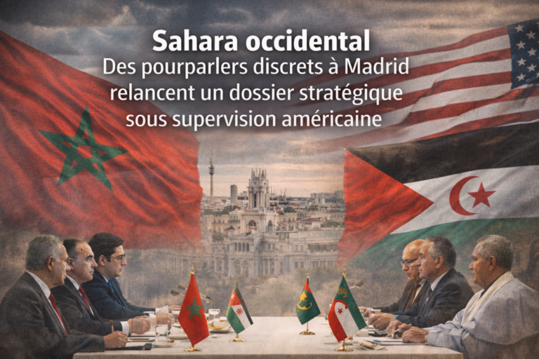 Isaac Hammouch -Sahara occidental: Des pourparlers discrets à Madrid relancent un dossier stratégique sous supervision américaine