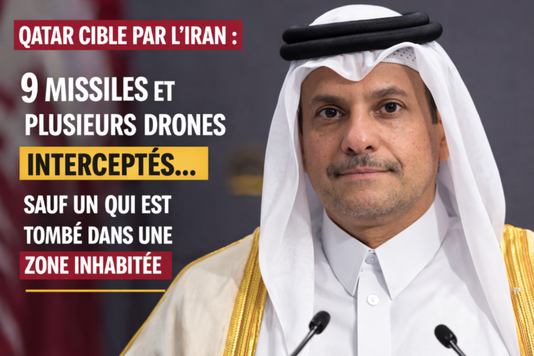 Missiles iraniens contre le Qatar : un signal stratégique pour la sécurité du Golfe