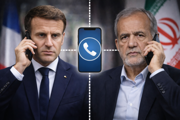 Macron appelle l’Iran à mettre fin à l’escalade régionale après un échange avec le président Pezeshkian