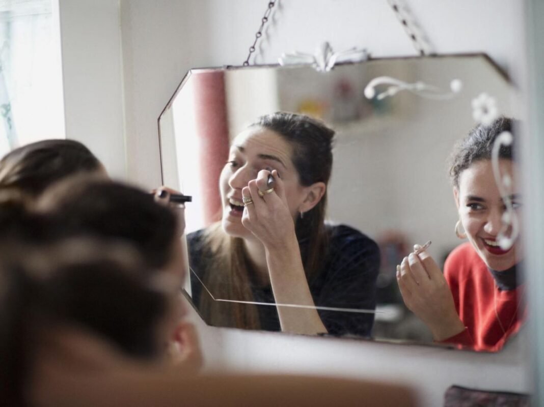 Changer de routine cosmétique. S