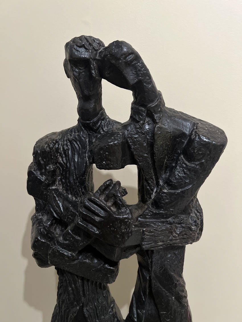 Ossip Zadkine (1888-1967), Deux frères, Vincent et Théo Van Gogh, 1963. © Connaissance des Arts / Léana Da Silva