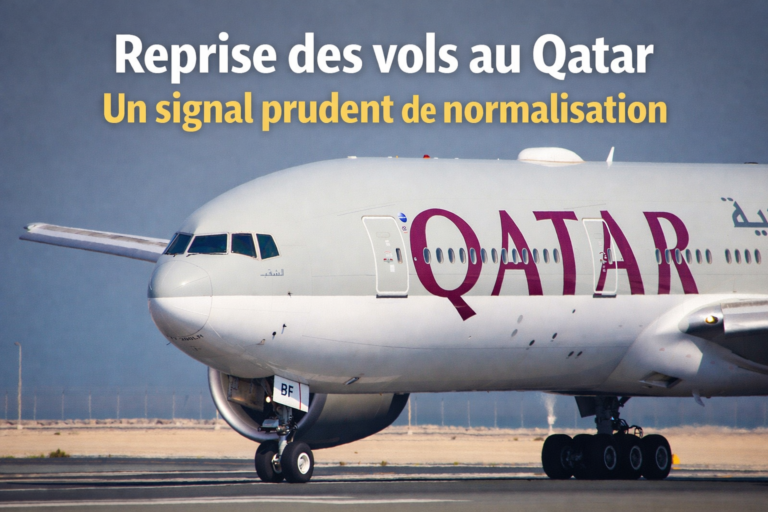 Reprise des vols au Qatar : un signal prudent de normalisation au cœur d’un Moyen-Orient sous tension