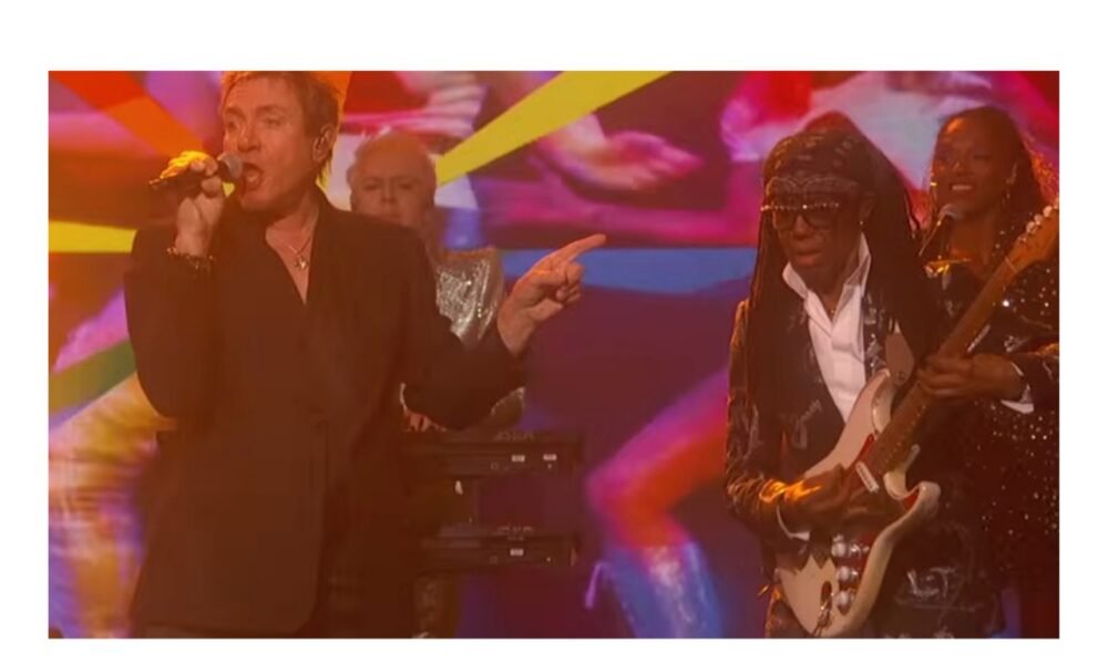 Duran Duran et Nile Rodgers sur le plateau de Jimmy Kimmel Live