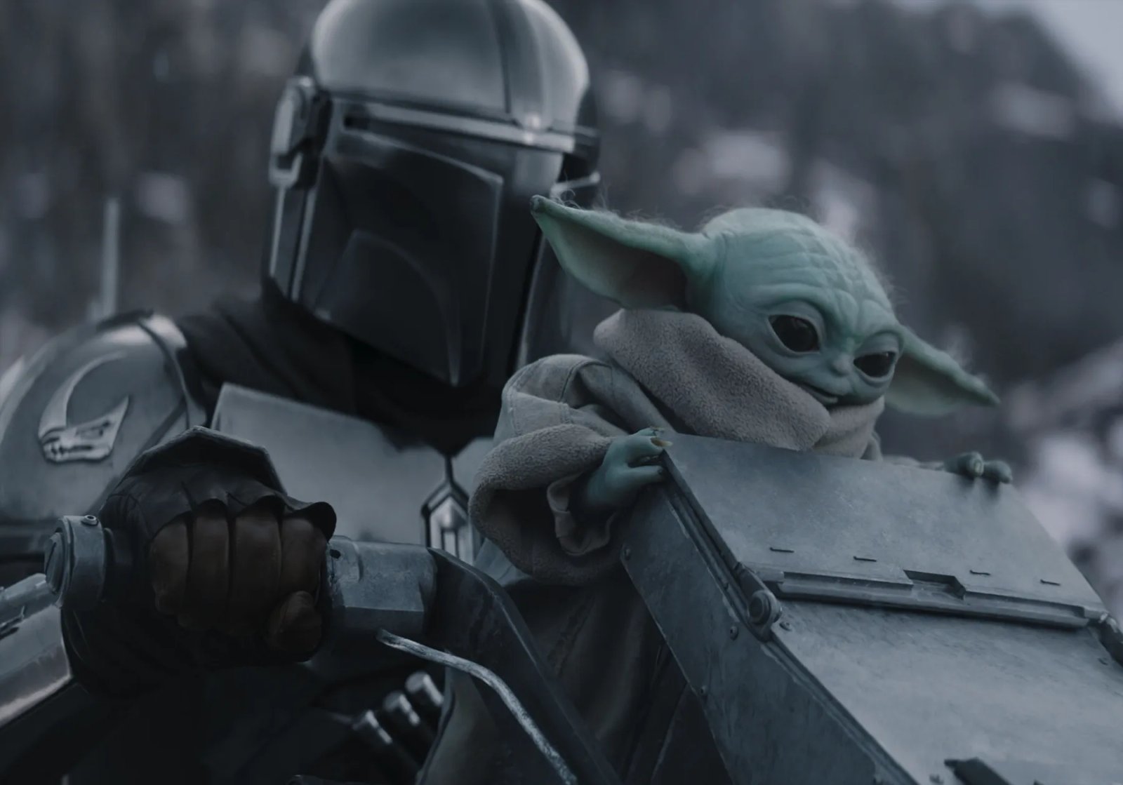 The Mandalorian et Grogu dans le film Star Wars