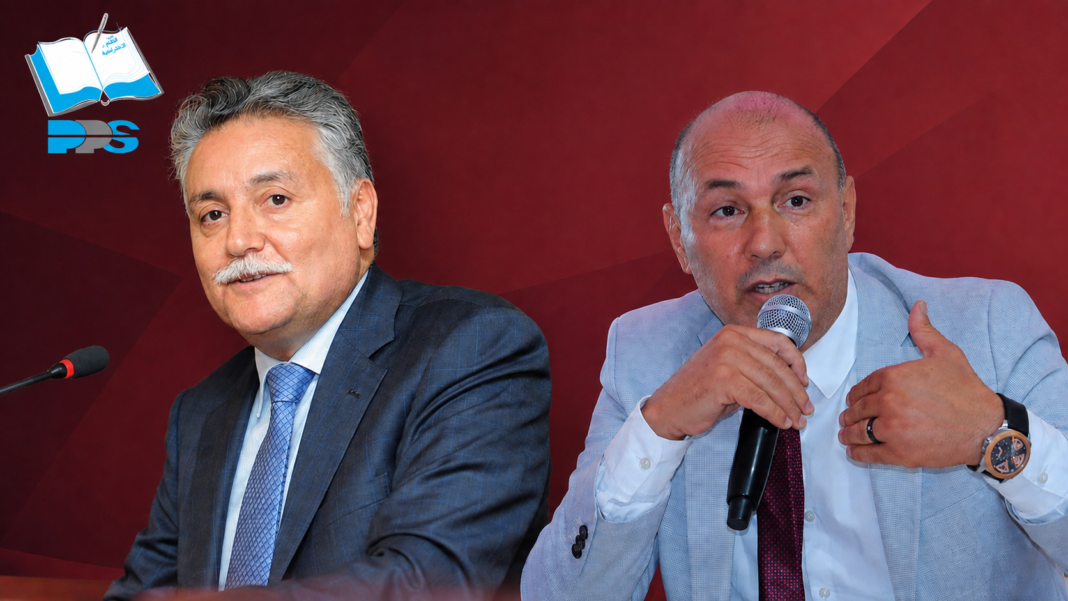Ali Zbir lors d’une rencontre politique au Maroc