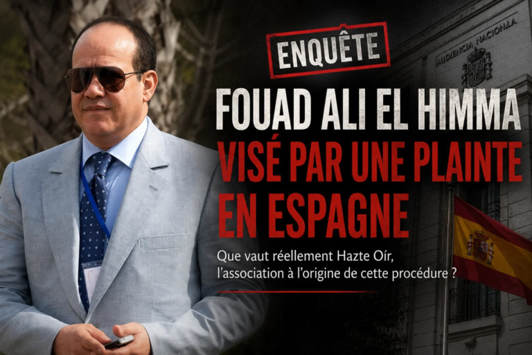 Fouad Ali El Himma – enquête sur la plainte de Hazte Oír en Espagne