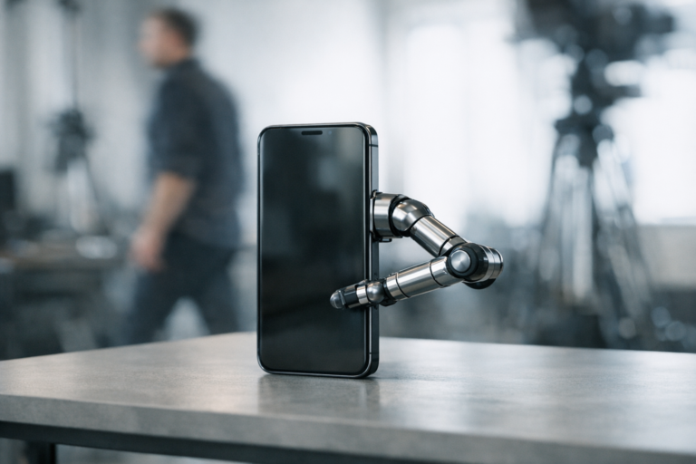 Un smartphone avec un bras robotique : l’initiative d’Honor pour filmer en mouvement