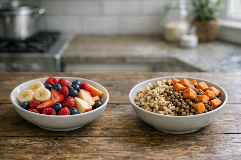 Choisir ses glucides : guide clair entre sucres simples et amidon