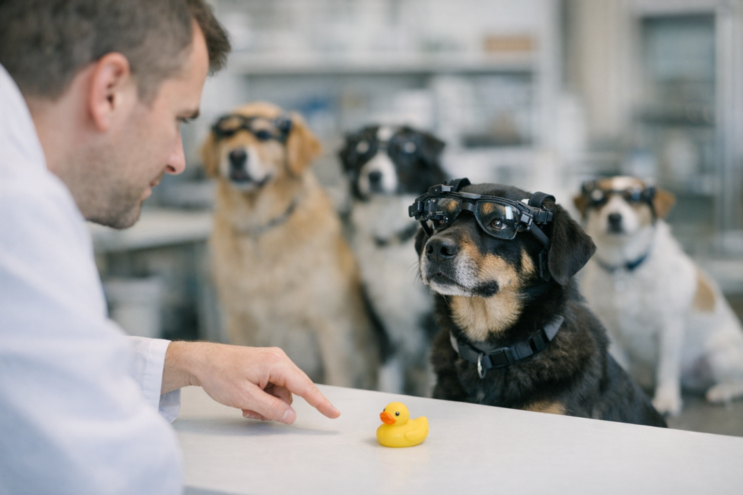 Ce que le suivi oculaire révèle sur la manière de montrer un objet aux chiens