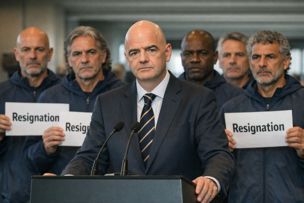 Appel d’anciens internationaux : la pression monte sur Gianni Infantino