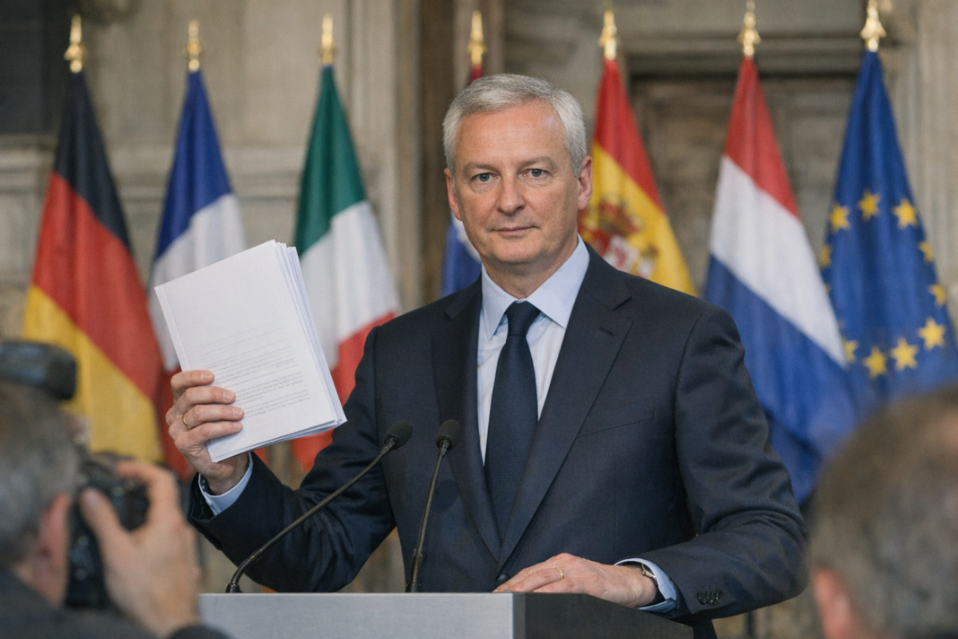 Bruno Le Maire propose une fédération à six États avec une capitale et une Constitution communes