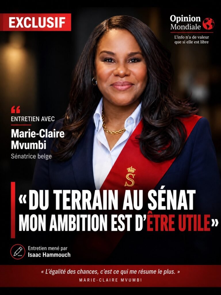 Marie-Claire Mvumbi, du terrain au Sénat : « Mon ambition la plus claire est d’être utile »