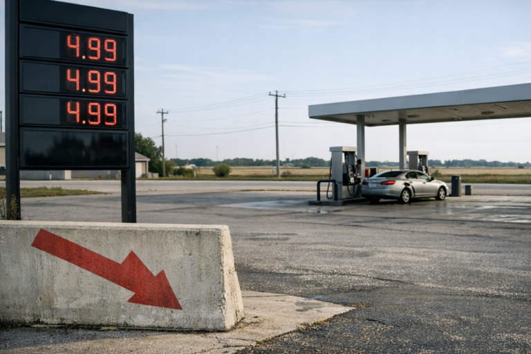 Consommation routière en repli : -5% depuis le début de l'année et conséquences économiques