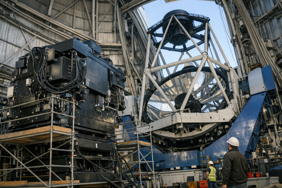 Un spectrographe géant aux VLT : première lumière pour l’œil le plus puissant d'Europe