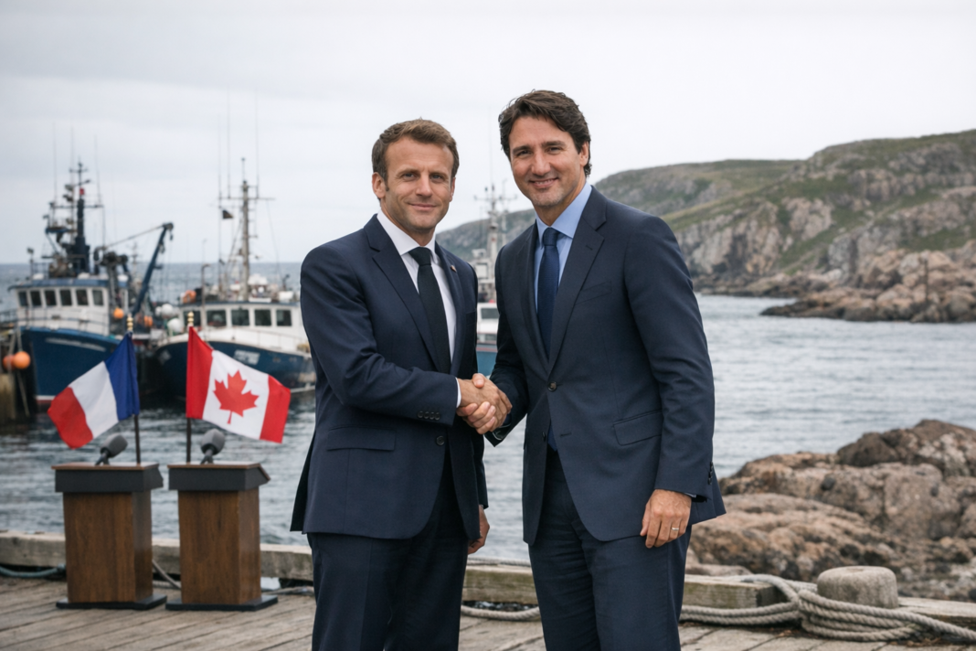 Macron confirme la souveraineté française sur Saint-Pierre-et-Miquelon lors d’un déplacement diplomatique