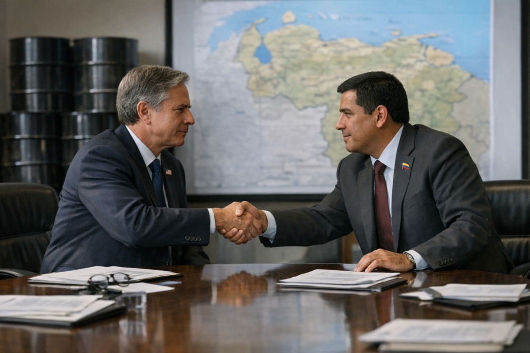 Accord pétrolier entre Caracas et Washington : une transition politique en suspens au Venezuela