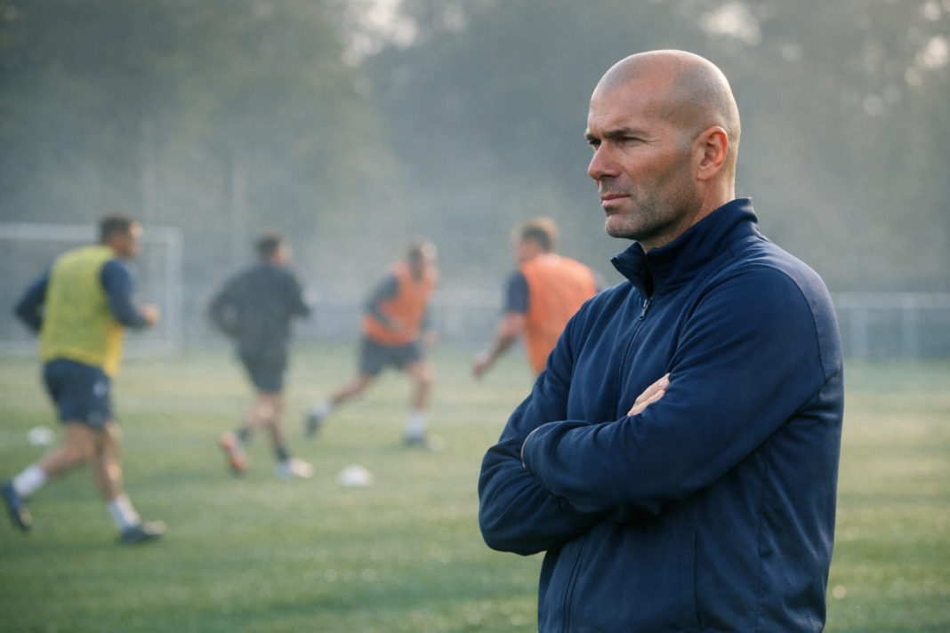 Zidane inaugure sa ère à Clairefontaine: premier entraînement et images révélatrices