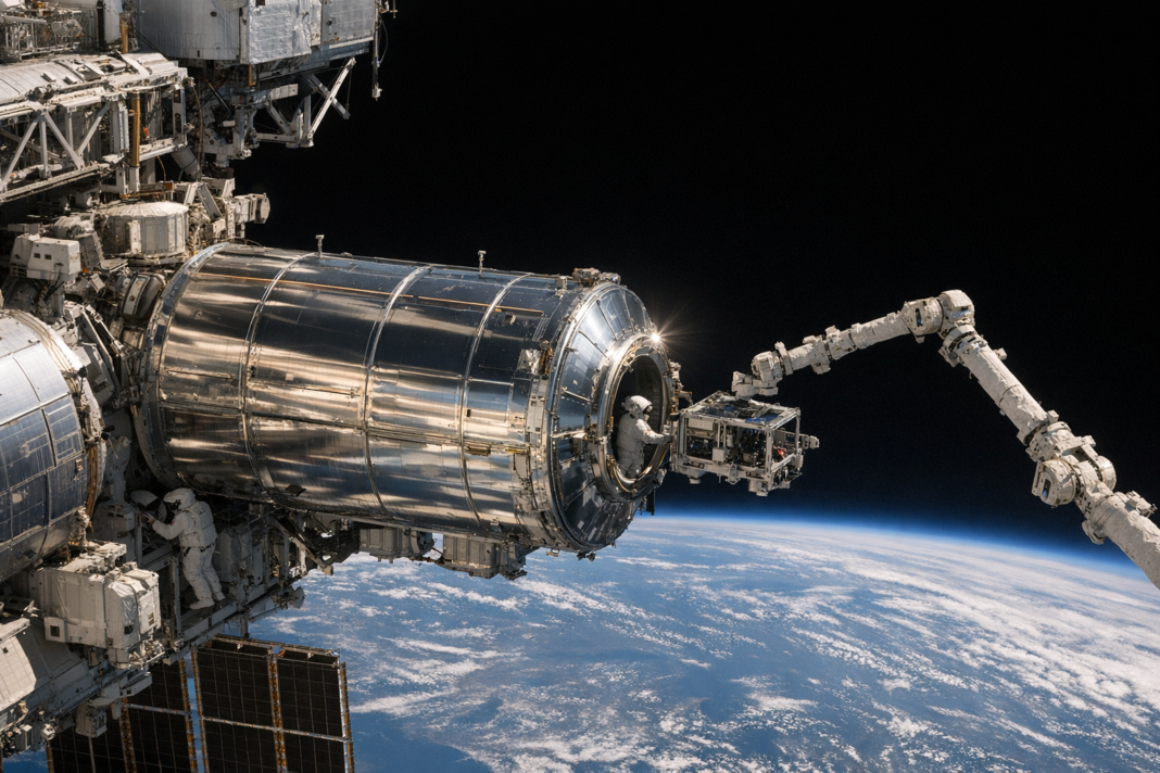 Un jalon pour la fabrication en orbite : une « boîte » qui ouvre de nouvelles possibilités