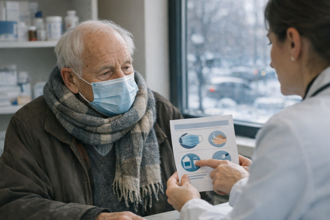 Grippe et Covid-19 : quel risque réel pour les personnes fragiles cet hiver ?