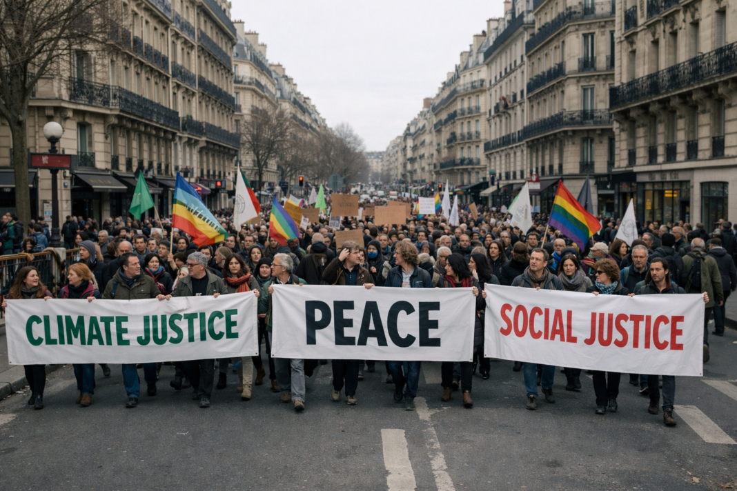 Climat et justice sociale : 120 000 manifestants dans toute la France