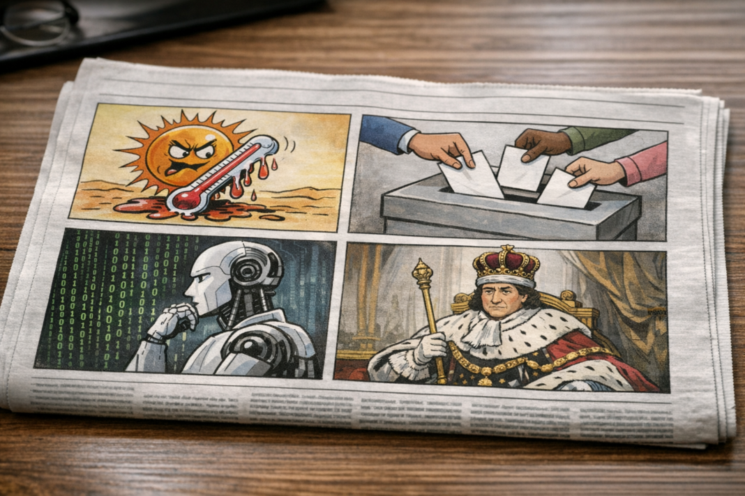 Septembre en une image : quand l’actualité se lit en dessins