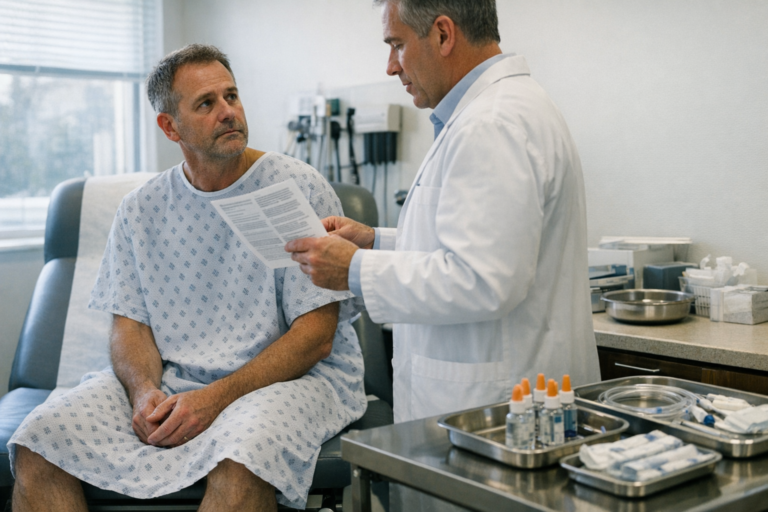 Il s’est injecté de la colle dans l’urètre pour arrêter ses fuites: hospitalisation et mise en garde
