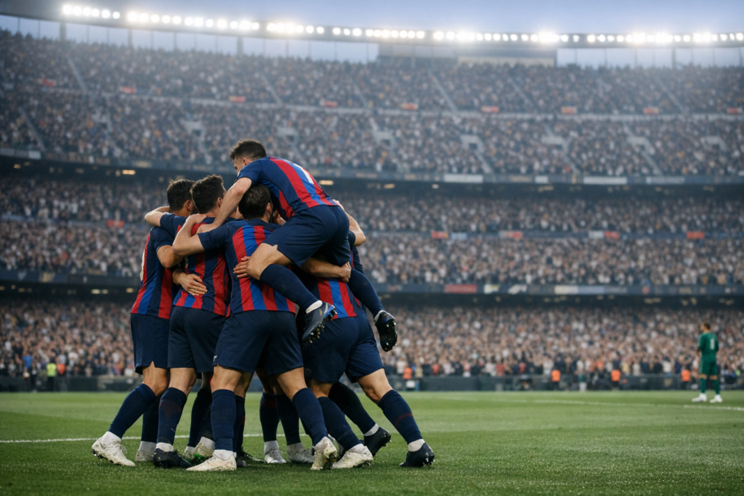 Barça retrouve la première place grâce à Yamal et Raphinha