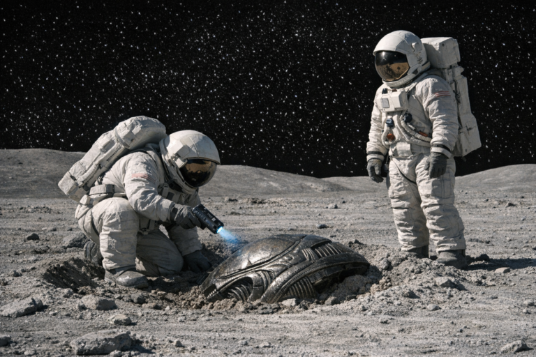 La Lune, terrain privilégié pour rechercher artefacts extraterrestres