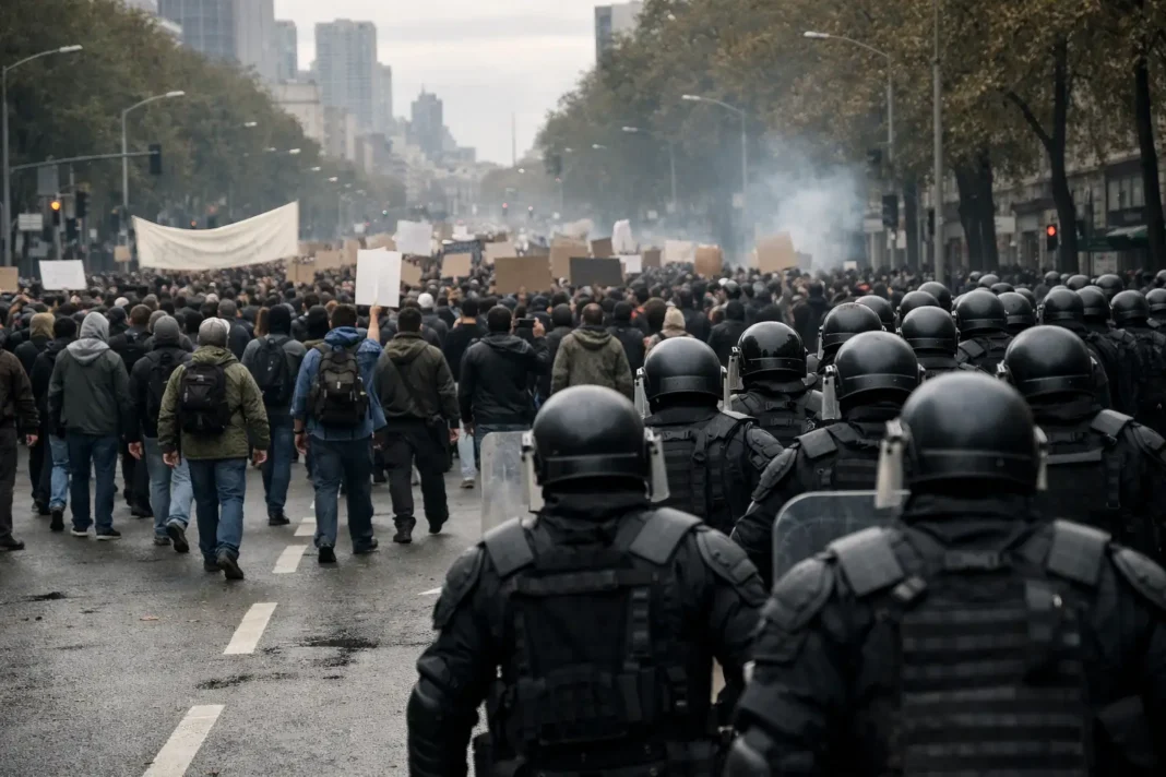 Mobilisation du 17 octobre : manifestations massives et incidents dans plusieurs villes
