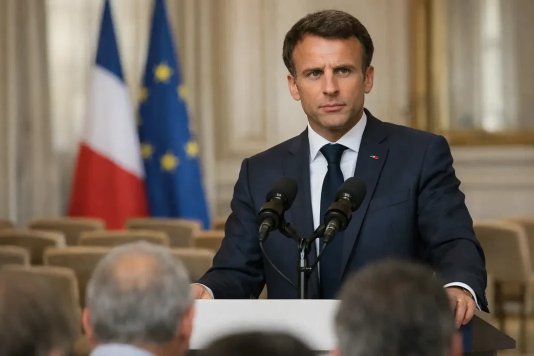 Macron impose un encadrement strict des manifestations lycéennes