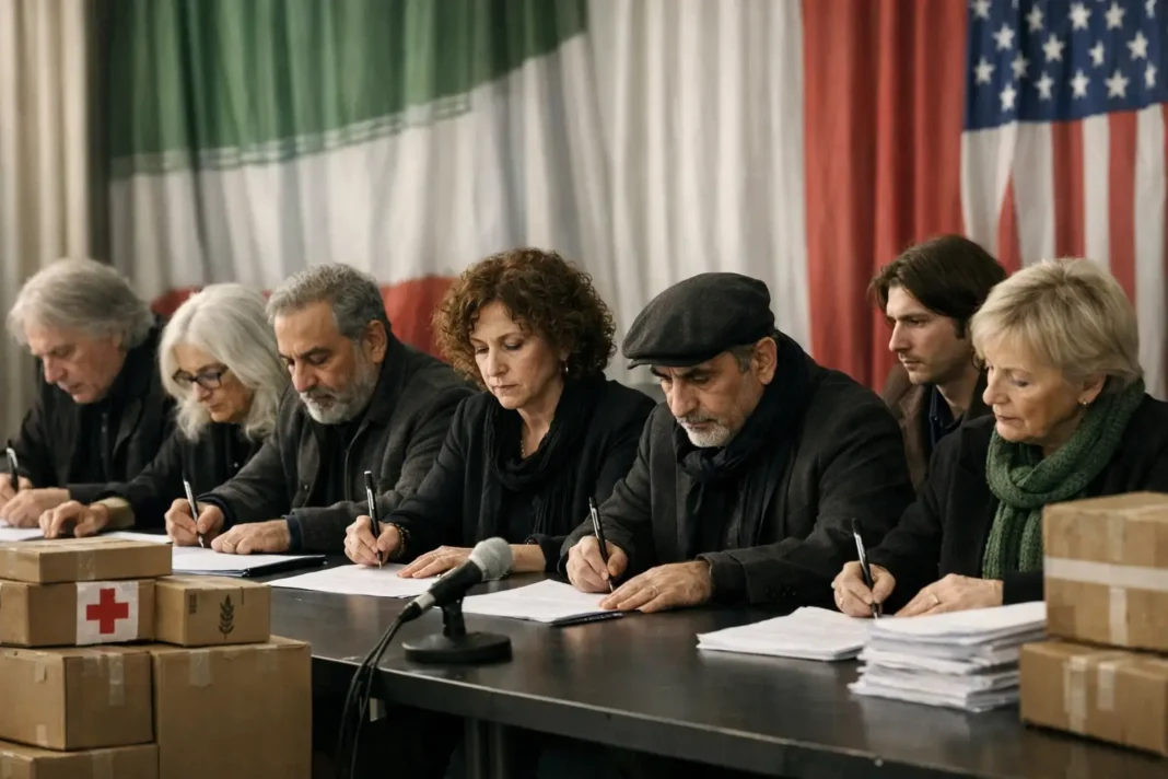 Des artistes et intellectuels appellent à protéger les civils iraniens