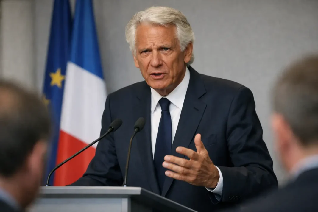 De Villepin critique le Rassemblement national et alerte sur la fragilité de la France
