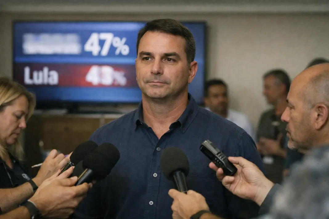 Flavio Bolsonaro devance Lula et se qualifie pour le second tour au Brésil