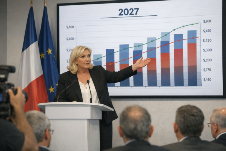Le RN présente un contre‑budget pour se projeter vers 2027