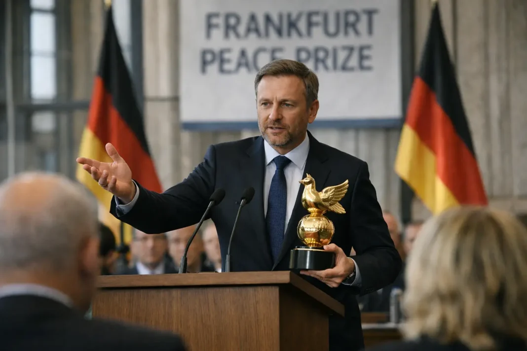À Francfort, Philippe Sands reçoit le Prix de la Paix et interpelle l'Allemagne sur Israël