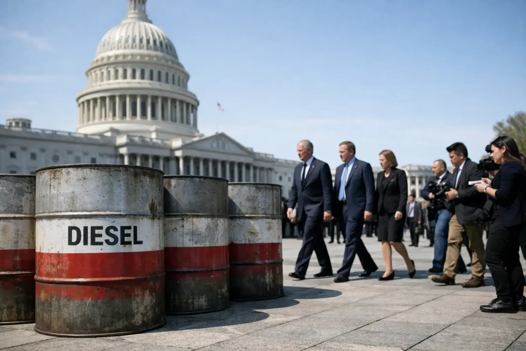Importation de diesel russe : une polémique qui embrase Washington